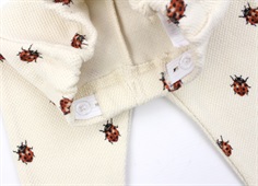 Lil Atelier whitecap gray/ladybugs sweatpants